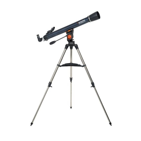 Celestron Telescópio AstroMaster 70 AZ 21061 com folheto para aprender a utilizar o telescópio