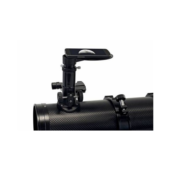 Bresser Telescópio refletor Venus 76/700 AZ com adaptador para smartphone e filtro solar