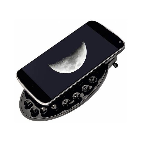 Bresser Telescópio refletor Venus 76/700 AZ com adaptador para smartphone e filtro solar