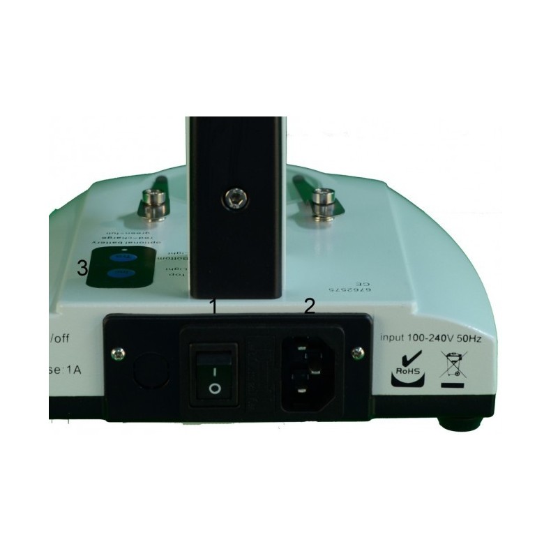 BMS Microscópio estéreo S-20-2L LED... BMS Microscópio estéreo S-20-2L LED...