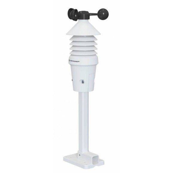 Anemómetro profissional 3 em 1 WIFI da BRESSER com visor a cores