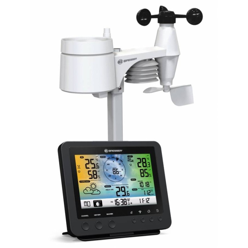 BRESSER Weather Centre black Sensor... BRESSER Weather Centre black Sensor...