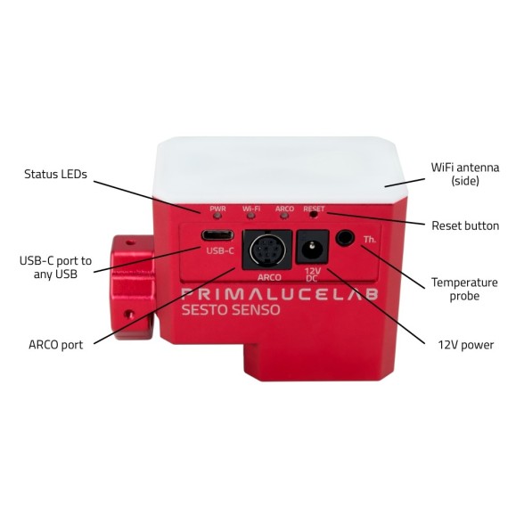 Motor de focagem robótica SESTO SENSO 2 Primalucelab
