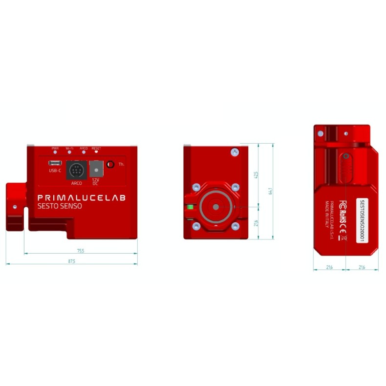 Motor de focagem robótica SESTO SENSO...