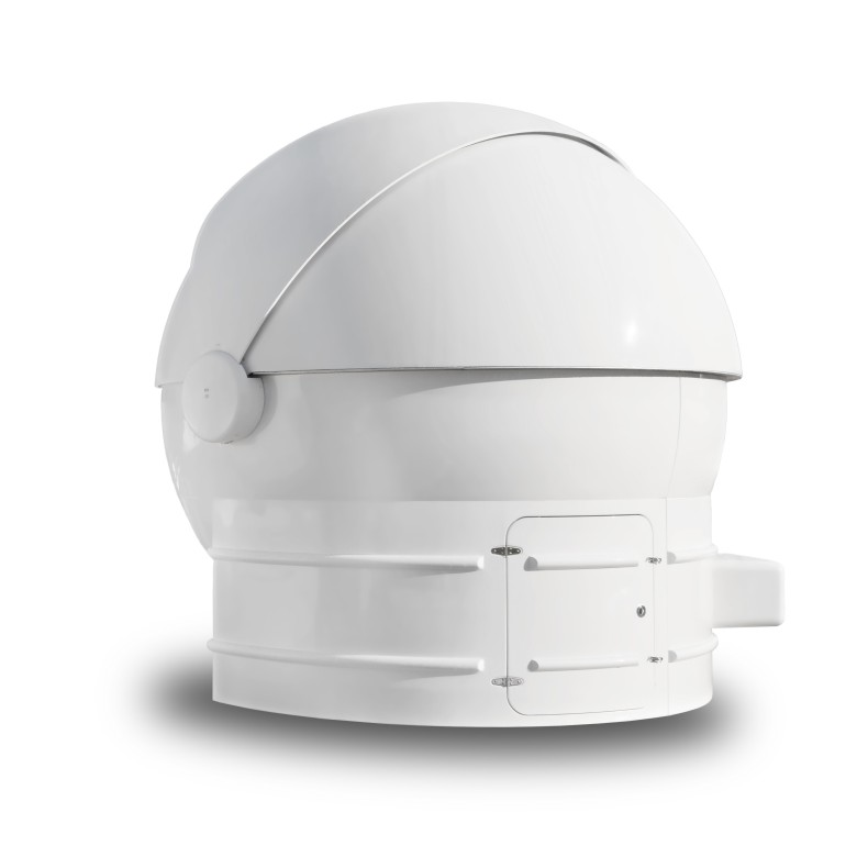 Cúpula CLAMSHELL com 3 m de diâmetro Cúpula CLAMSHELL com 3 m de diâmetro