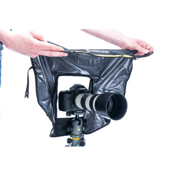 Vanguard Capa de chuva Alta RCM para máquina fotográfica, tamanho M