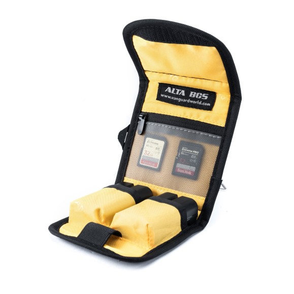 Vanguard Estojo Alta BCS para 2 baterias, memórias e filtro