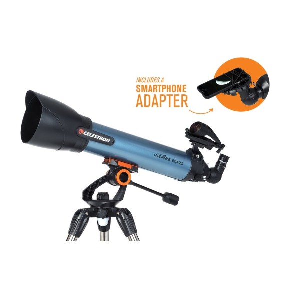 Celestron Telescópio refrator Inspire 90AZS