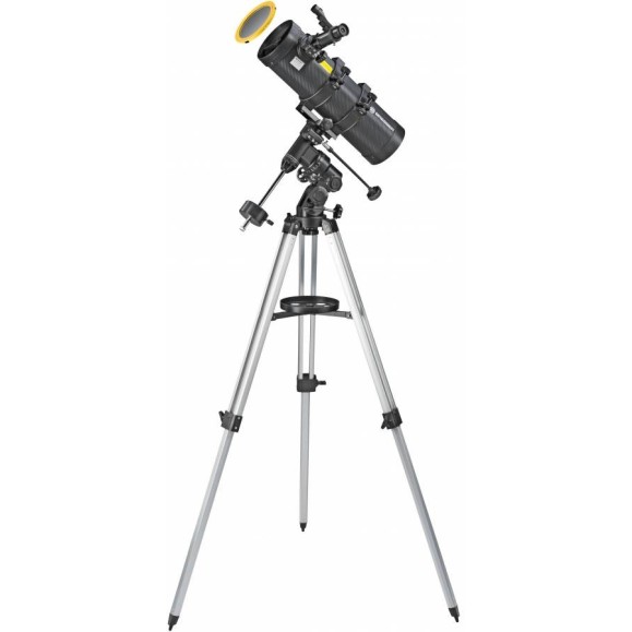 Bresser Telescópio Spica NT-130/650 EQ3 com filtro solar e smartphone
