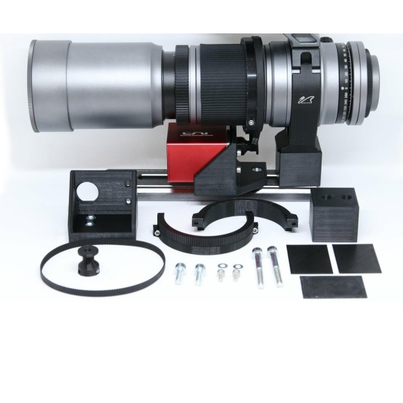 ZWO Kit de montagem para fixar o motor de focagem EAF ao RedCat da Willian Optics