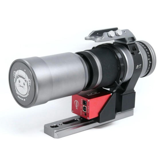 ZWO Kit de montagem para fixar o motor de focagem EAF ao RedCat da Willian Optics