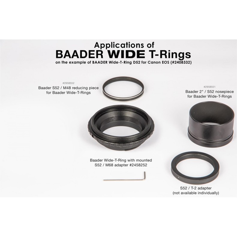 Baader Planetarium Anel T2 de campo...