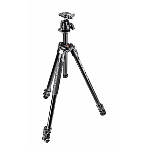 Manfrotto Kit de tripé 290 Xtra com cabeça esférica - Alumínio