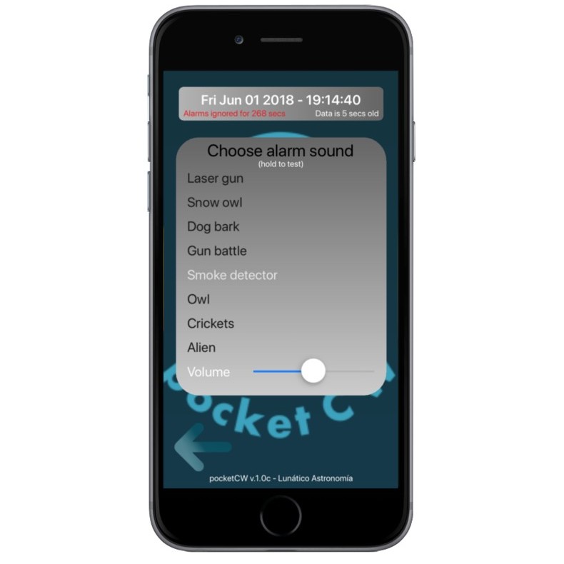 Pocket Cloud Watcher Lunatico USB...