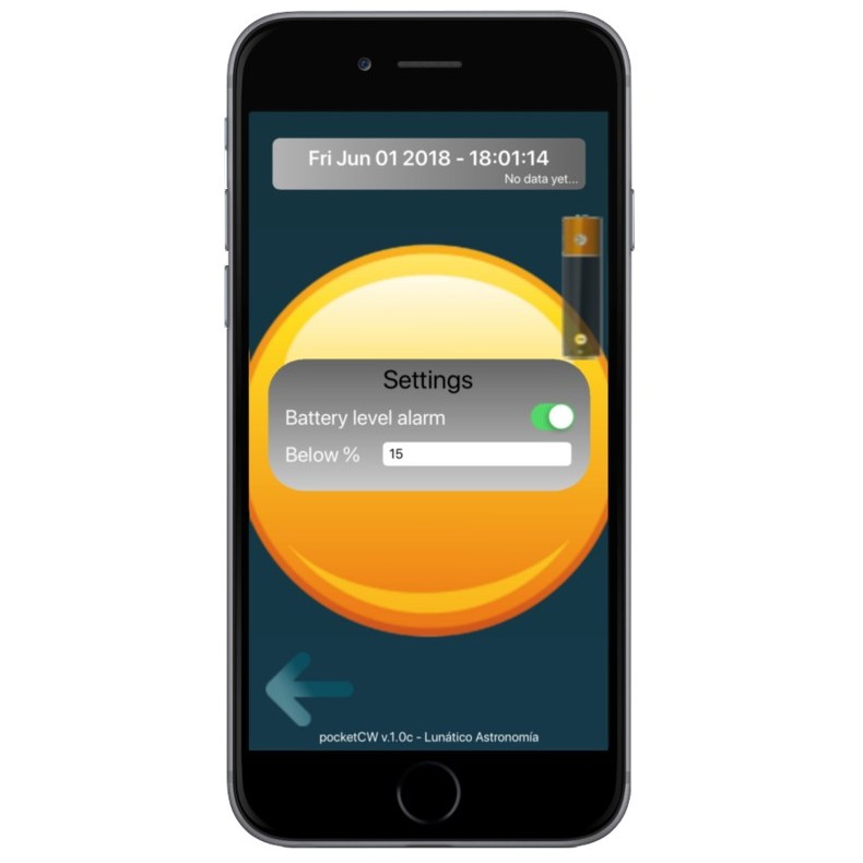 Pocket Cloud Watcher Lunatico USB...