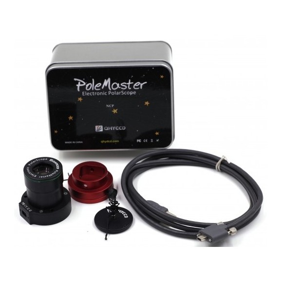 Localizador polar PoleMaster QHY com adaptador para EQ8