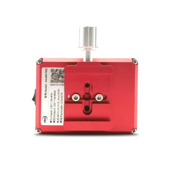 Suporte fêmea em cauda de andorinha para ASIAIR PRO