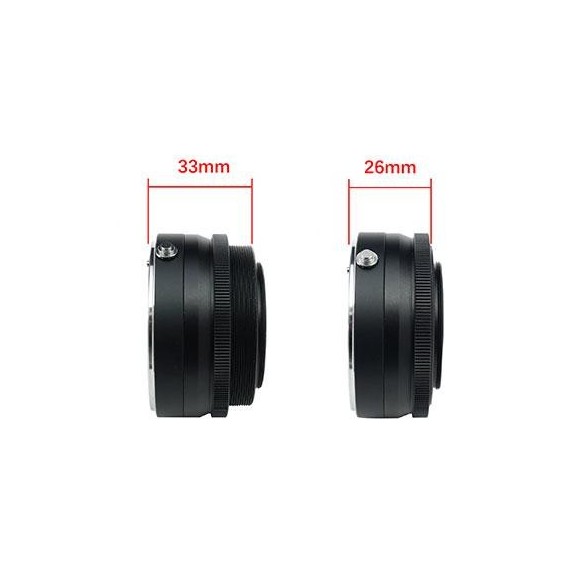 TSAdaptador CCD -Ótico para objectivas Canon EOS para M48 - 10mm de comprimento