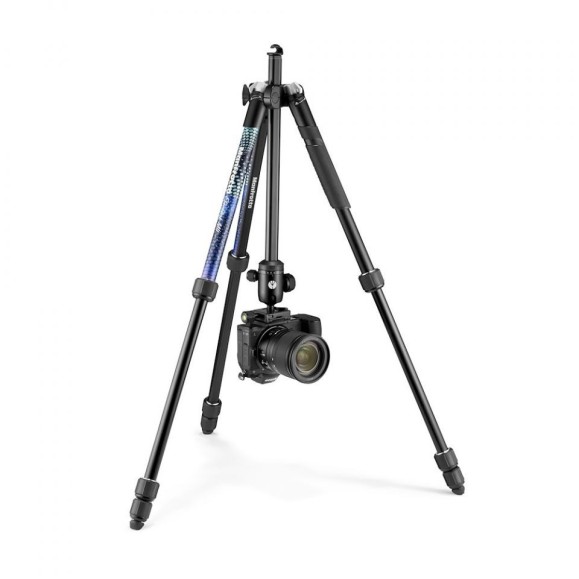 Manfrotto Tripé Element MII Alumínio Azul