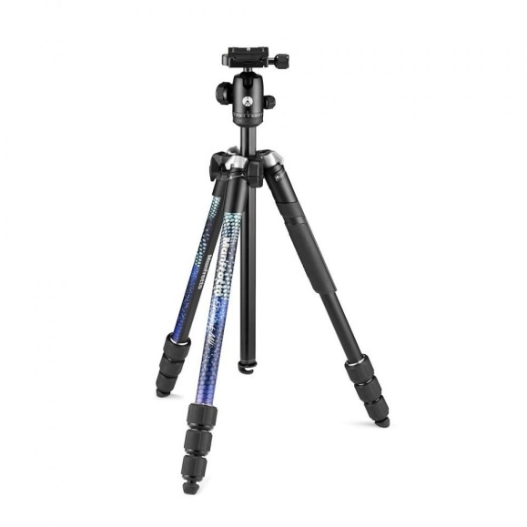 Manfrotto Tripé Element MII Alumínio Azul