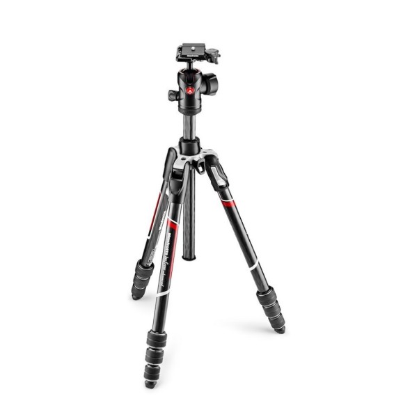 Manfrotto Tripé Befree Advanced Carbon/Preto