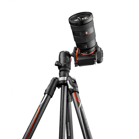 Manfrotto Tripé Befree GT carbon para câmaras Sony Alpha