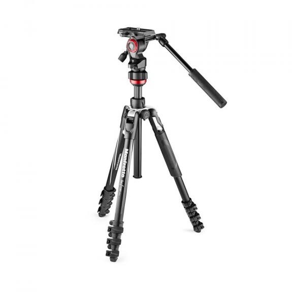 Manfrotto Tripé Befree Live tripé de alumínio com fecho de alavanca