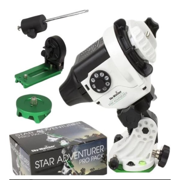 Skywatcher Star Tracker Star Adventurer 2i WIFI Astrophoto com livro Traveling Astrophotography
