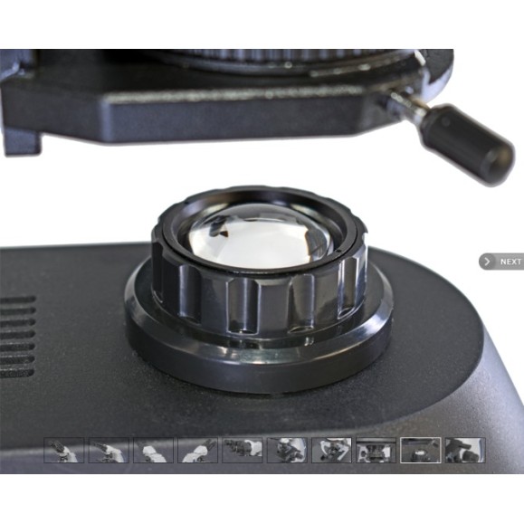 BMS Microscópio biológico binocular D2-220SP 1000X