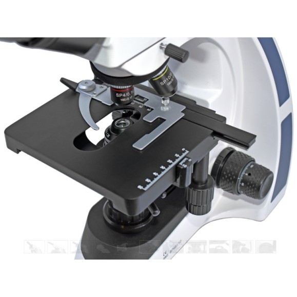 BMS Microscópio biológico monocular D2-211SP 1000X