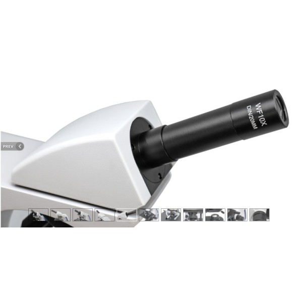 BMS Microscópio biológico monocular D2-211SP 1000X