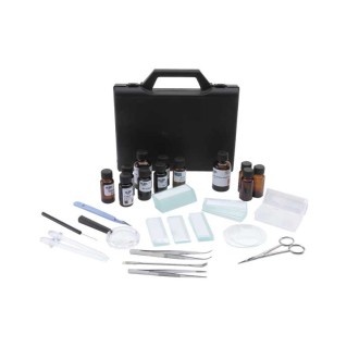 Estojo para microscópio...