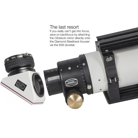 Baader Planetarium Crayford Black Diamond SteelTrack focuser para Newton 2957230