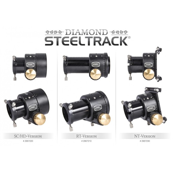 Baader Planetarium Crayford Black Diamond SteelTrack focuser para Newton 2957230