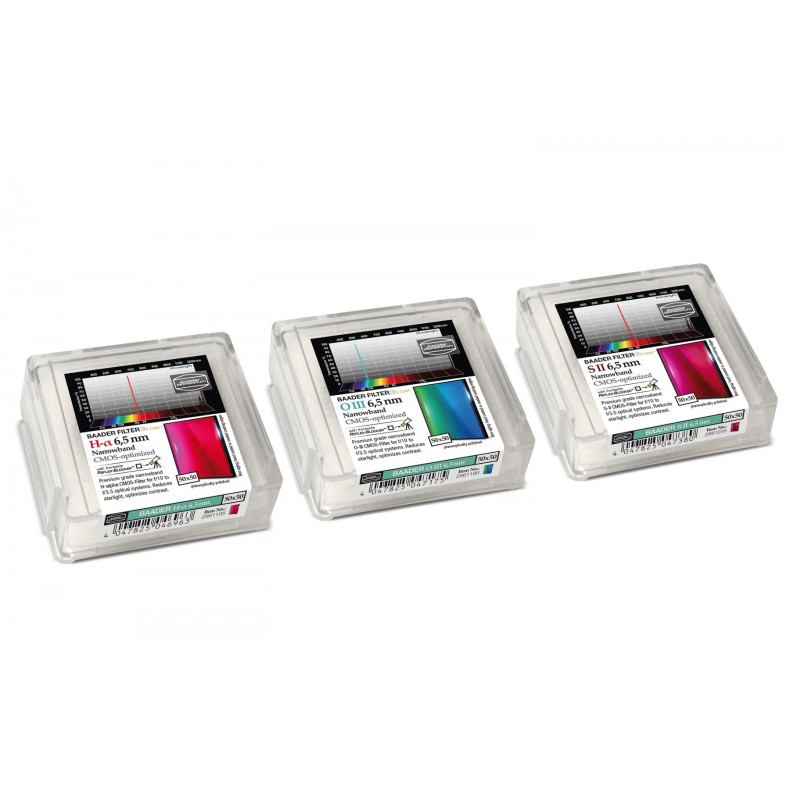 Conjunto de 3 filtros de banda...