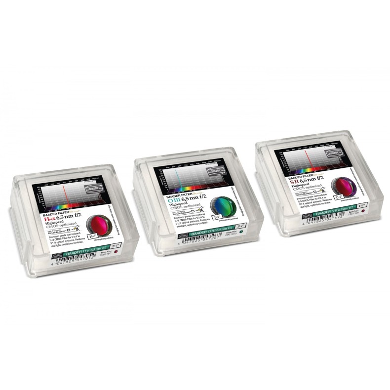 6.5nm Conjunto de filtros Baader...