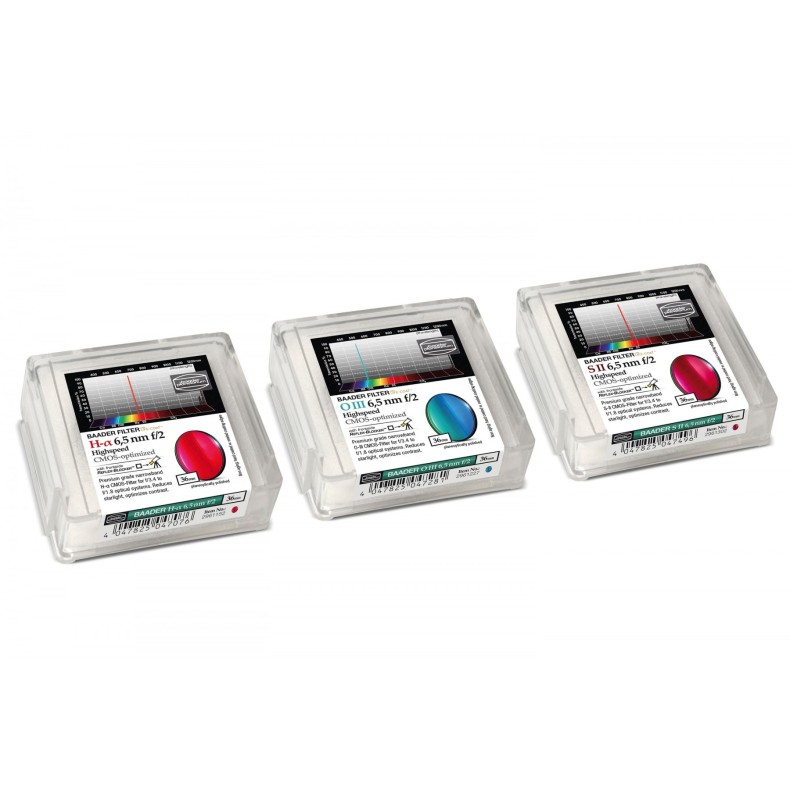 6.5nm Conjunto de filtros Baader...