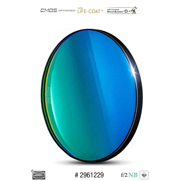 Baader O-III Filtro de alta velocidade de 6,5 nm e 50,4 mm optimizado para CMOS