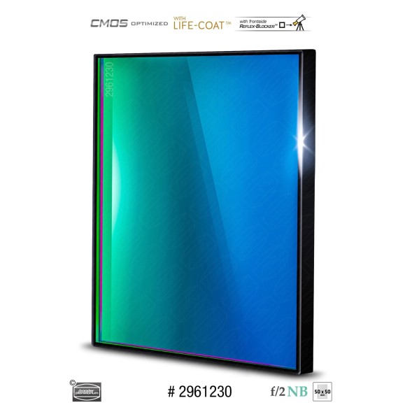 Filtro Baader O-III Highspeed 6.5nm 50x50 mm optimizado para CMOS