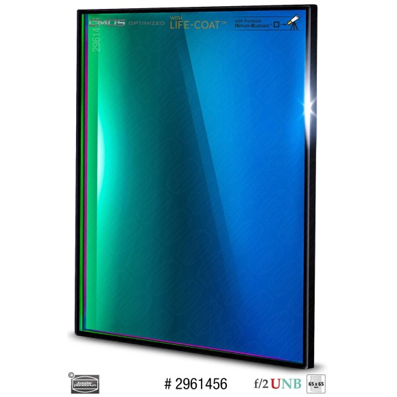 Filtro Baader O-III Ultra-Highspeed 4nm 65x65 mm optimizado para CMOS