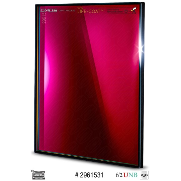 Filtro Baader S-II Ultra-Highspeed 4nm 65x65 mm optimizado para CMOS Ultra-Highspeed 4nm 65x65 mm Baader