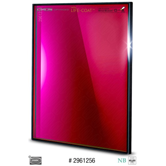 Filtro Baader S-II Narrowband 6.5nm 65x65 mm optimizado para CMOS