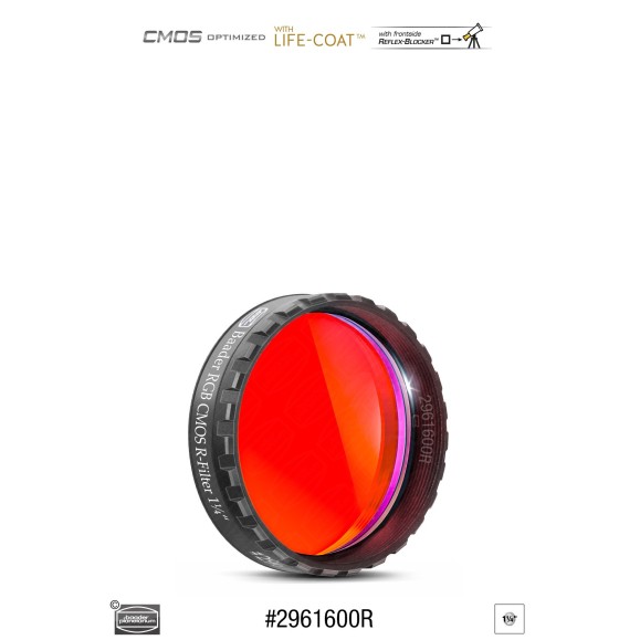 Filtro Baader RGB-R Ø de 1¼" optimizado para CMOS