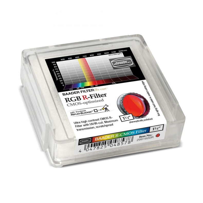 Filtro Baader RGB-R Ø de 1¼"... Filtro Baader RGB-R Ø de 1¼"...