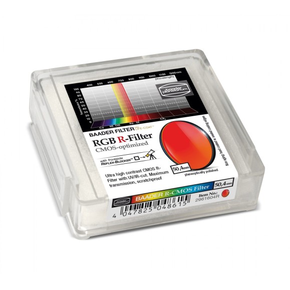 Filtro Baader RGB-R Ø de 50,4 mm optimizado para CMOS