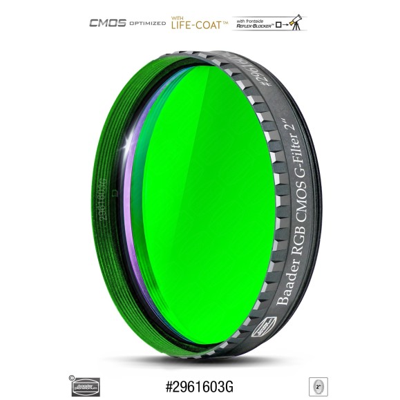 2" RGB-G Ø 2" filtro Baader optimizado para CMOS