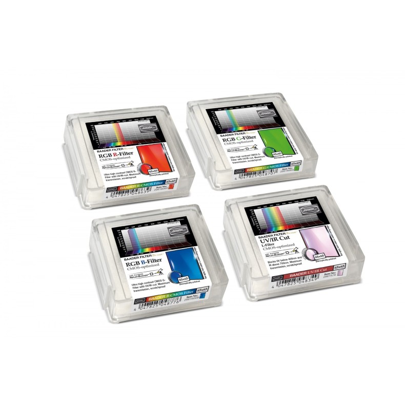 Conjunto de filtros LRGB 65x65 mm...
