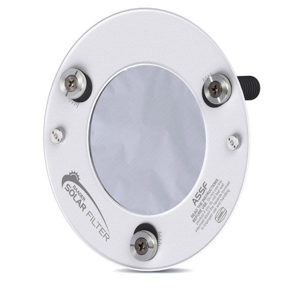 Filtro astrosolar Baader para telescópio terrestre 130 mm ASSF