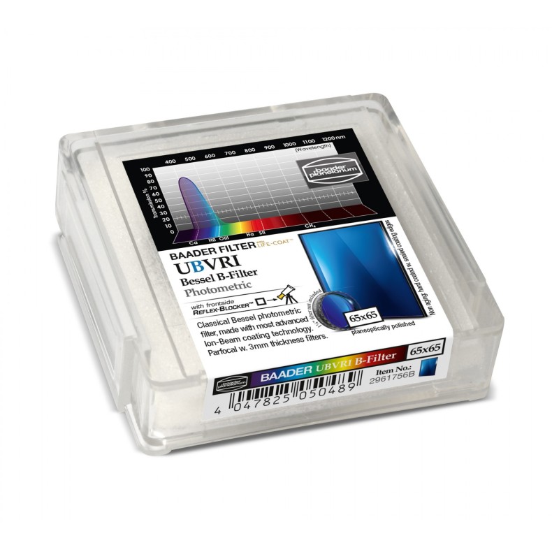 Filtro fotométrico 65x65 mm² BESSEL...