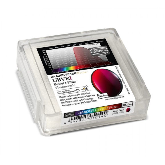 Filtro fotométrico Ø 50,4 mm BESSEL UBVRI-I Baader Planetarium